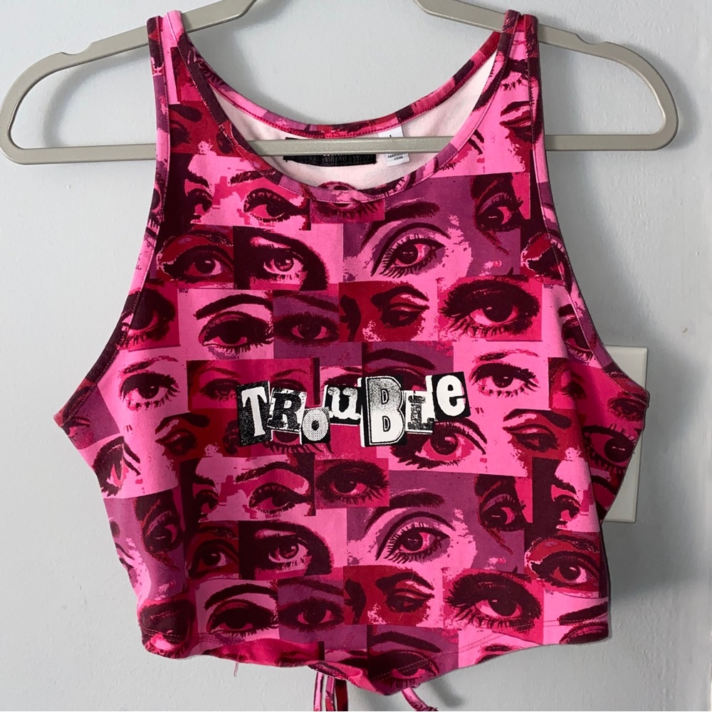 UO Mean Girls Trouble Crop Top